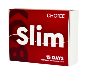 Slim Box -5, -7 кг (інтенсивна програма для  зниження ваги) від Choice 811081 фото