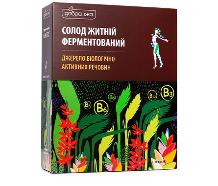 Солод житній ферментований (10 стіків) 100гр - Добра Їжа 813006 фото